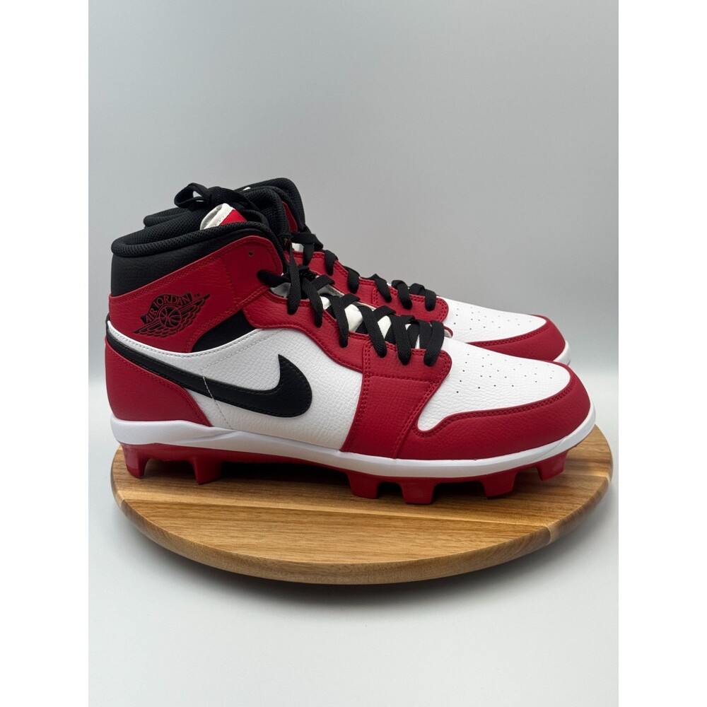 NIKE Air Jordan 1 Retro MCS Chicago Baseball Cleats Men's Size 13 AV5354-611